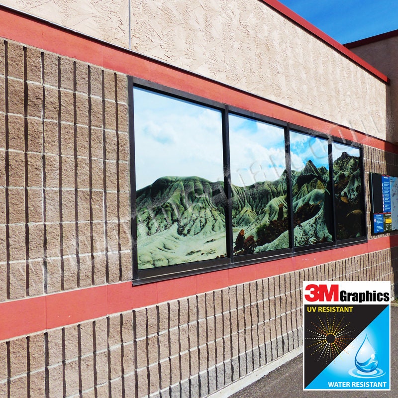 3M Sticker Printing Full Color Custom Printing Window Stickers Wall ...
