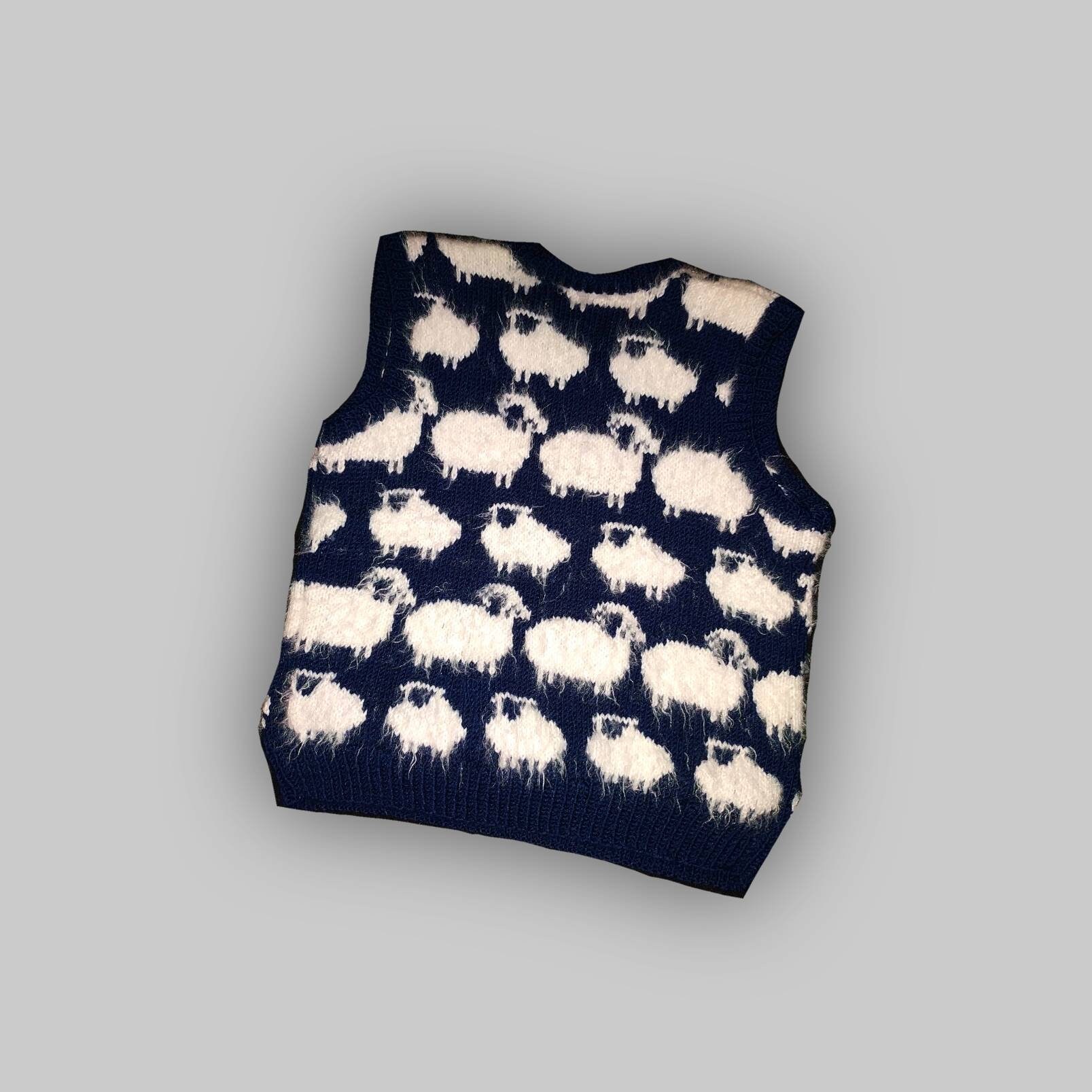 F/W 1994 Artisanal Knit Vest – Laan Amsterdam