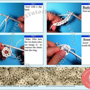 Nautilus Shell Crochet Basket Photo PDF Crochet Pattern, Detailed Photo Tutorial, Simple Crochet Pattern image 10