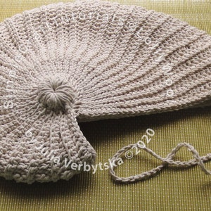 Nautilus Shell Crochet Basket Photo PDF Crochet Pattern, Detailed Photo Tutorial, Simple Crochet Pattern image 7