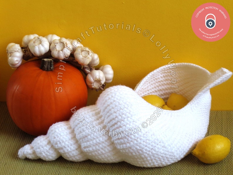 Spiral Shell Crochet Basket PhotoTutorial and written PDF Crochet Pattern, SimpleCraftTutorial, Perfect Gift Storage Container, HomeDecor image 9