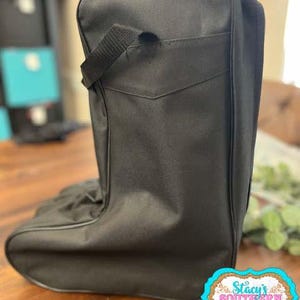 Boot Carrying Bag, Boot Holder, Boot Storage, Rodeo Boot Bag image 3