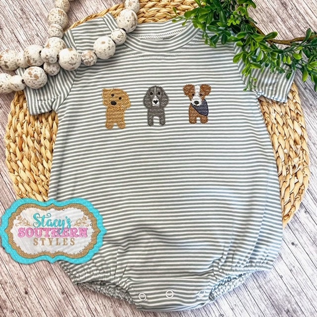 Hatley Sweater Romper - little Bull dog main image 1