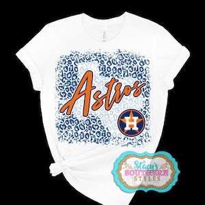 Leopard Baseball Tee, Leopard Texas Baseball, Houston Astros Baseball Tee, Astros Leopard Tee