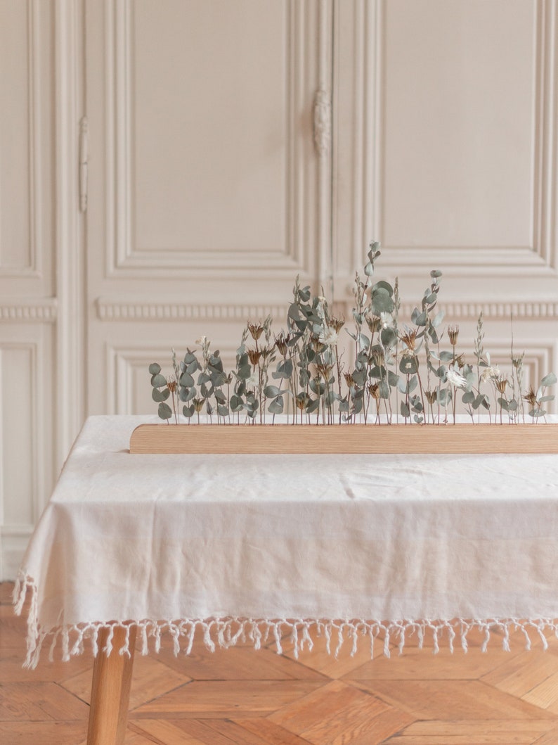 Gllu – Support en bois pour fleurs séchées. Gllu – Support en bois pour fleurs séchées.