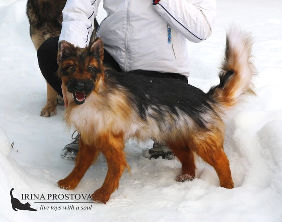 plush german shepherd