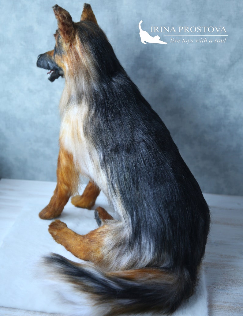 life size stuffed german shepherd
