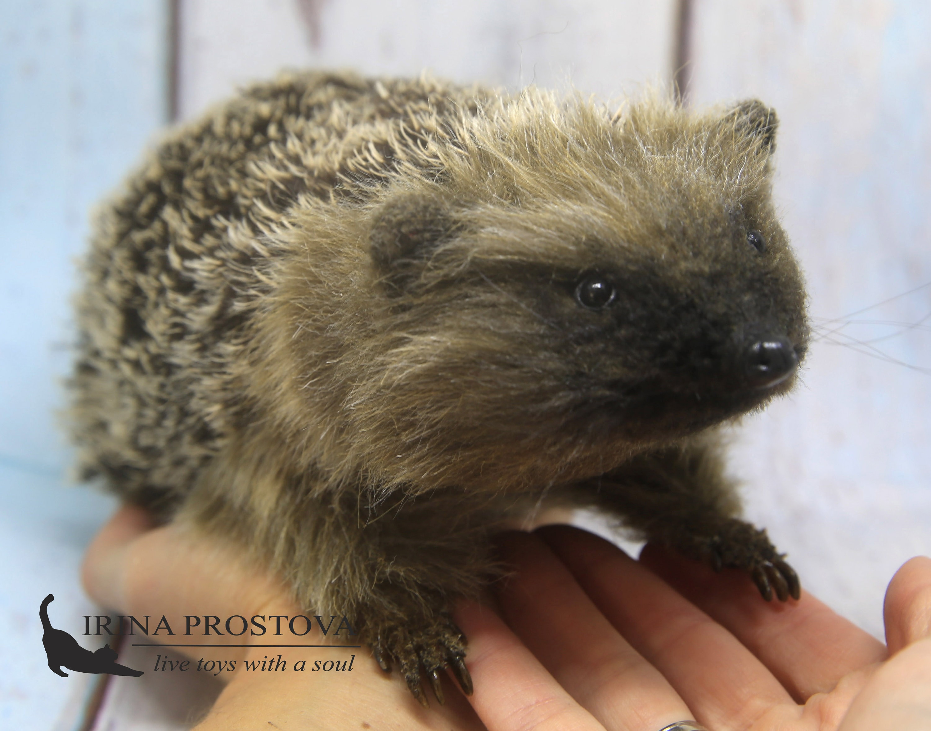Hedgehog toy FOR AN EXAMPLEfor order Realistic animals Etsy