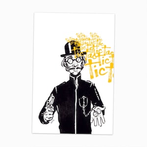 Carte Tic Tac / Impression / 10x15 / A6 / Albus Illustrations