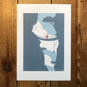 Pôster Sentinela / Impressão / 21x29,7 / A4 / Ilustrações de Albus