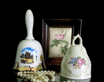 Rosenthal porcelain vintage floral bell classic rose