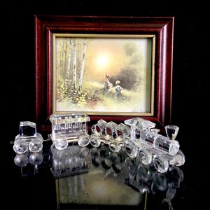 Swarovski Crystal Train - Etsy
