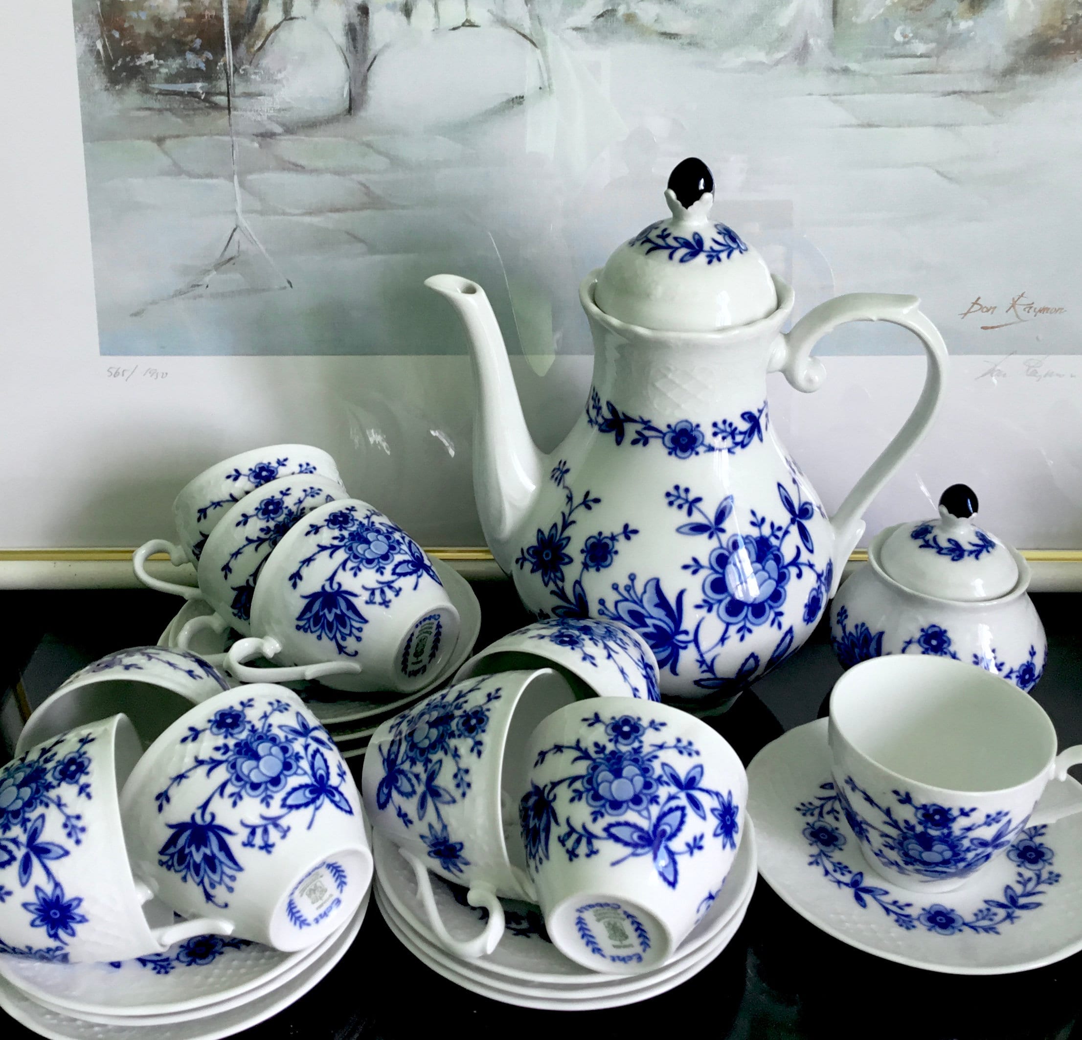 最安値に挑戦！ echt bavaria arzberg Schumann cobalt 日本 Etsy - 食器