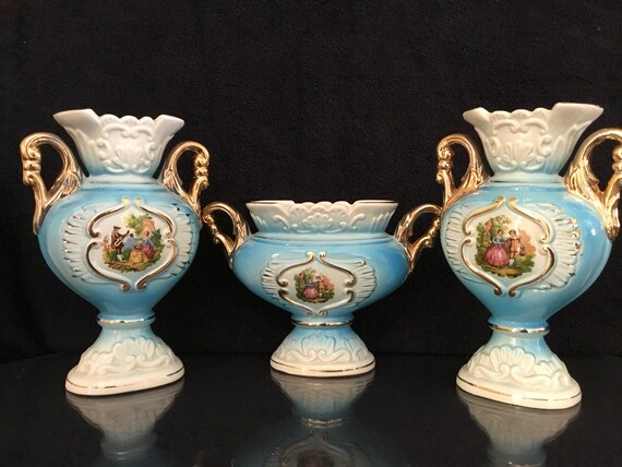 Italian Porcelain Antique Italian Vases Etsy