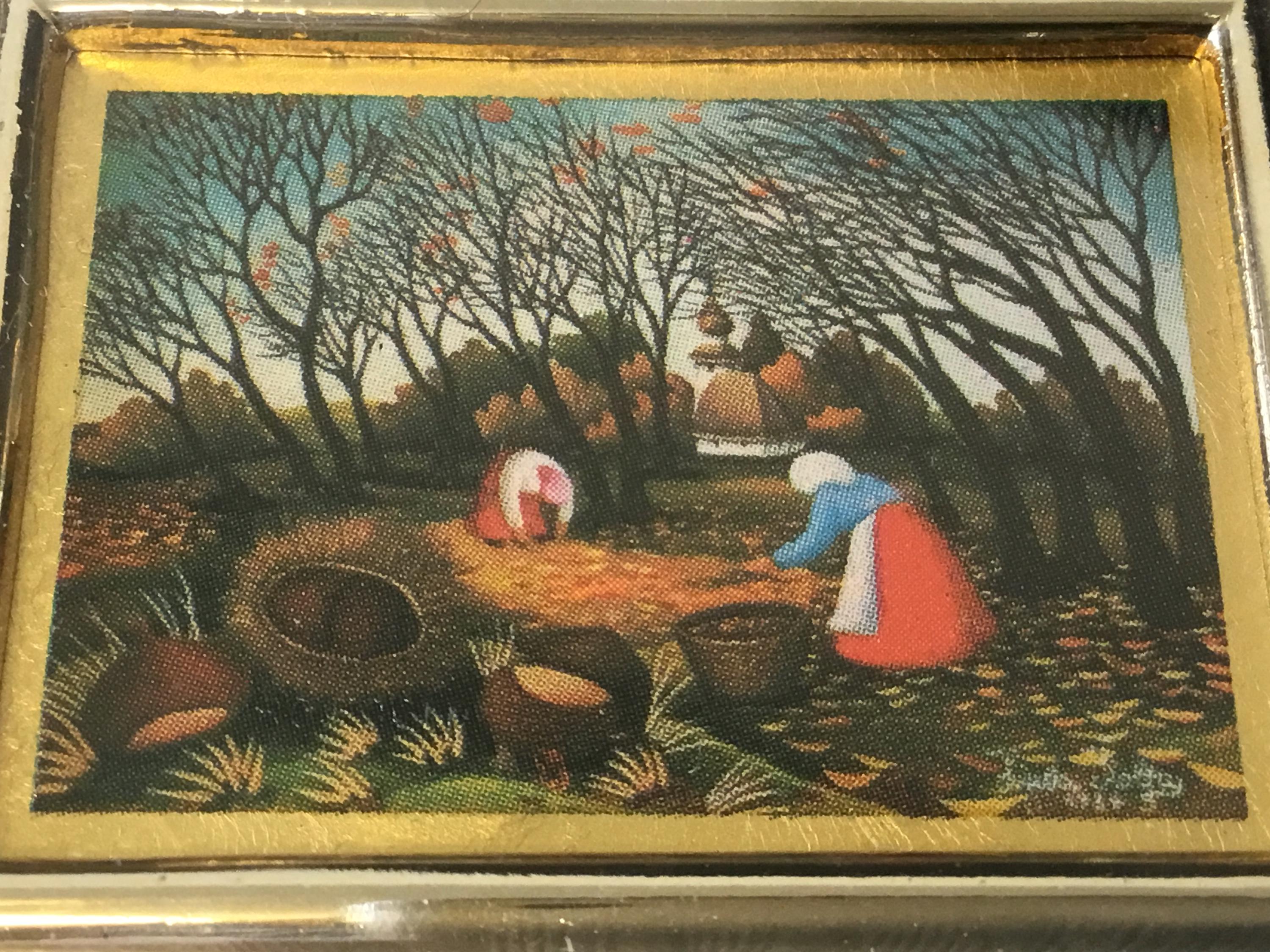 イタリア 製クロモリトグラフ 23金 金箔画 アンティーク - メルカリ