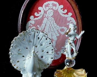 Vittorio Sabadin Capodimonte Sculpture Clown Porcelain With