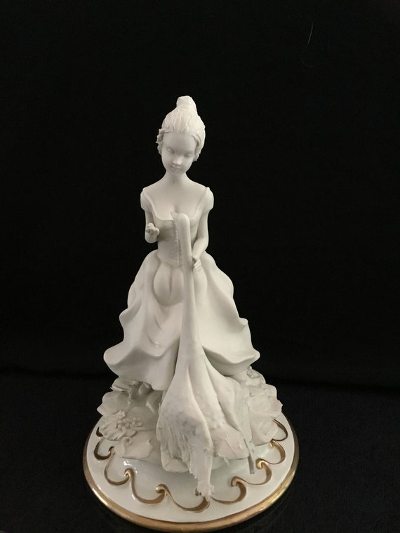 ** Limited edition CESARE VILLARI CAPODIMONTE Porcelain Bird Sculpture **