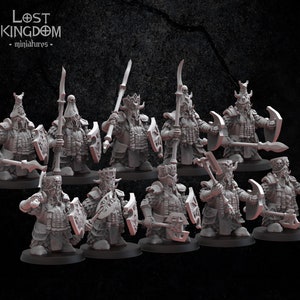 Bull Centaur Taur/'ruk Chaos Dwarves unpainted tabletop gaming miniatures minis Infernal Dwarf army Warhammer WFB Lost Kindoms