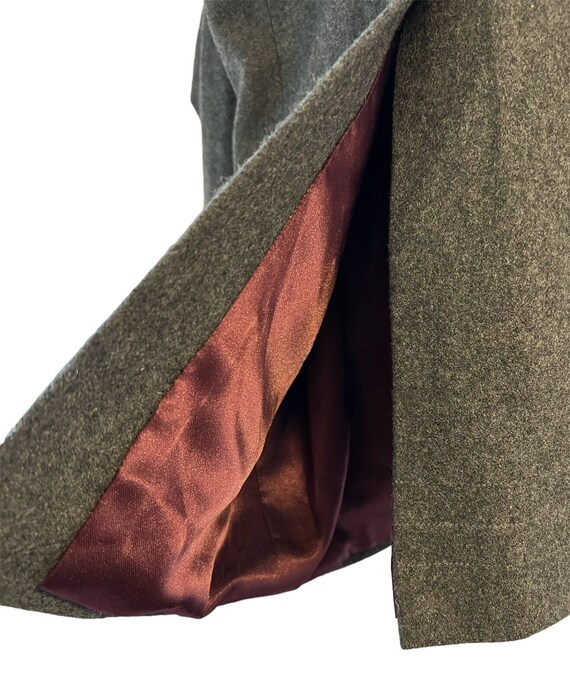 King & Allen Bespoke Tailored Wool Cashmere Grey … - image 5
