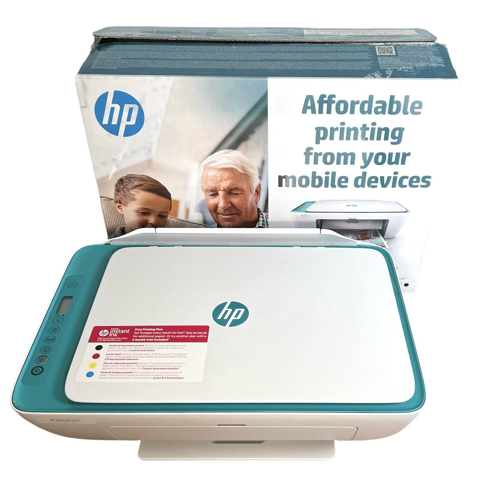 HP Deskjet 2632 All-in-one Wireless Printer Print Scan Copy - Etsy