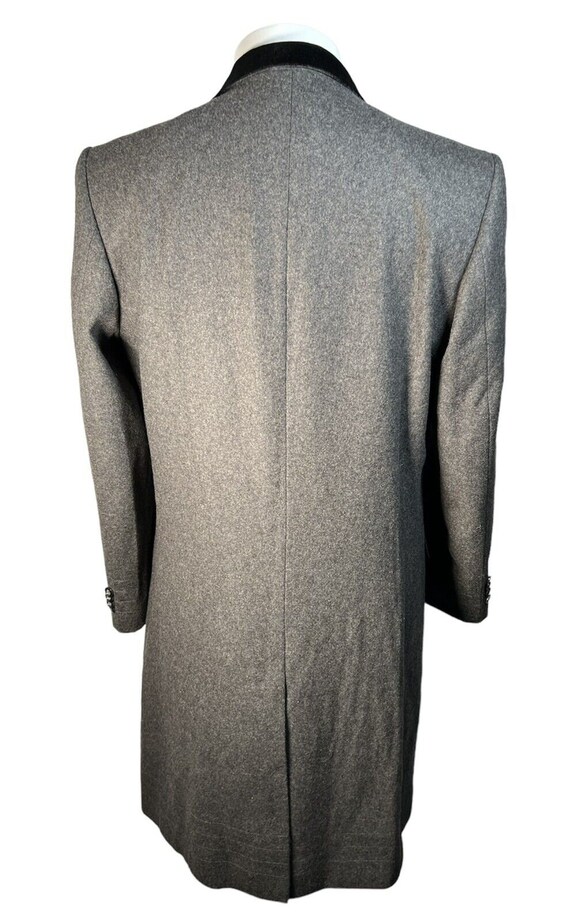 King & Allen Bespoke Tailored Wool Cashmere Grey … - image 2