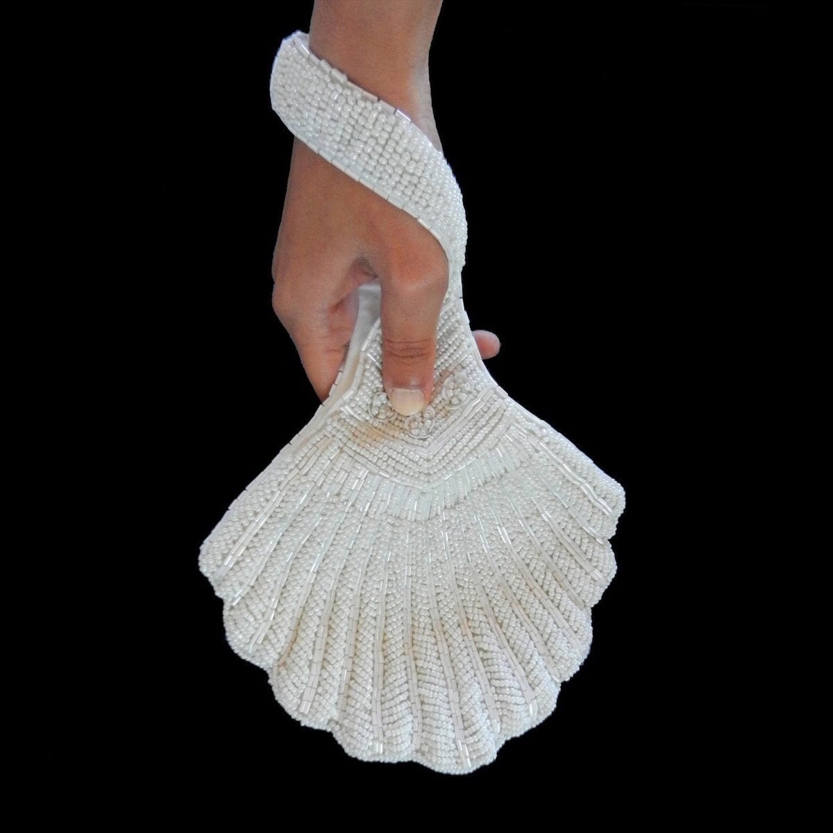 Beaded Wedding Clutch