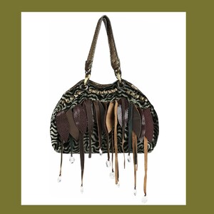Luxus Samt Handtasche, Moosgrün Einkaufstasche, Winter Samt Tasche, Vintage Designer Handtasche, Geräumige Leder Henkel Tasche, Besonderes Weihnachtsgeschenk