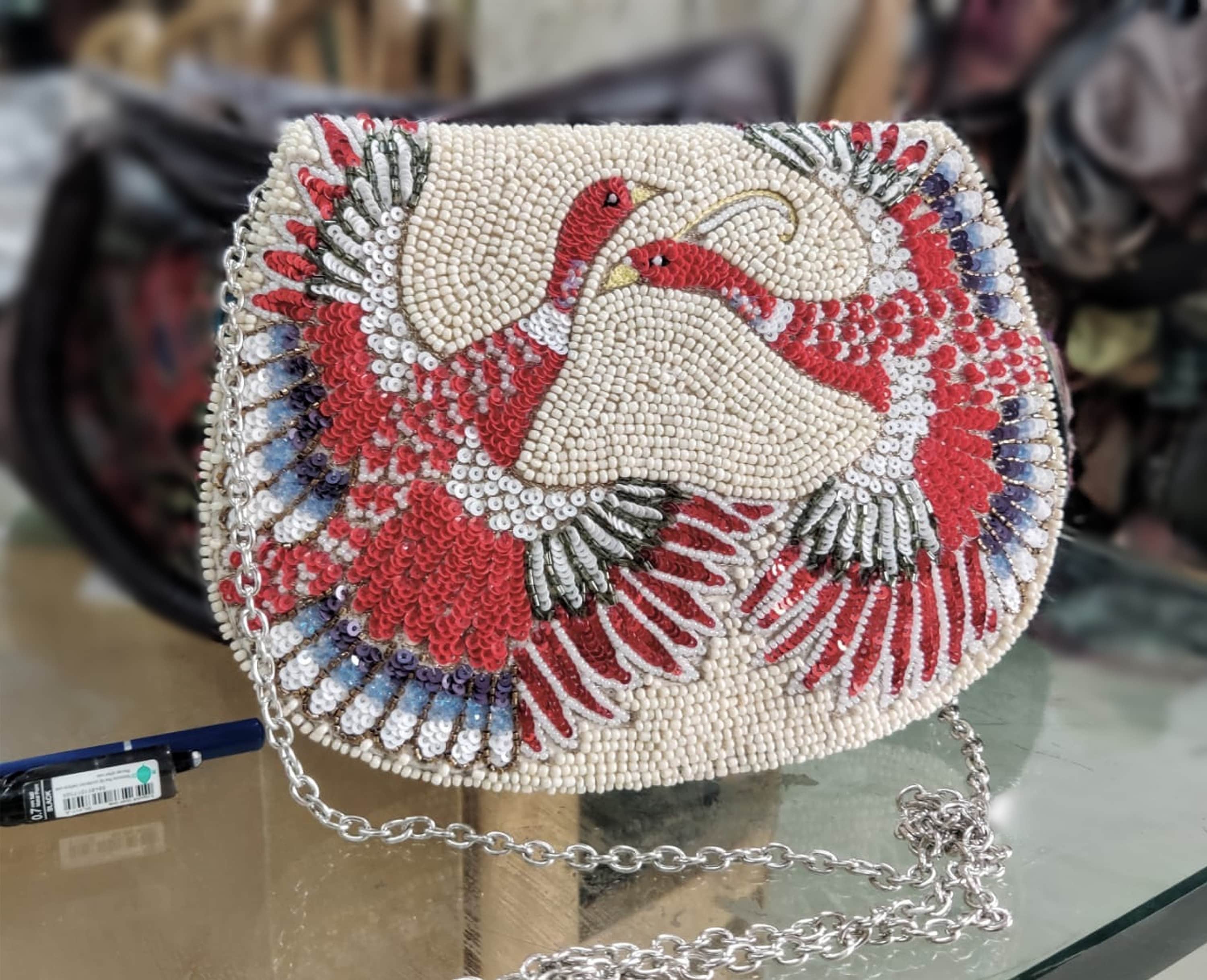 アメリヴィンテージ L BALL BEADS BAG Ameri（アメリ）の「METAL BALL BEADS BAG（ショルダーバッグ）」 - WEAR