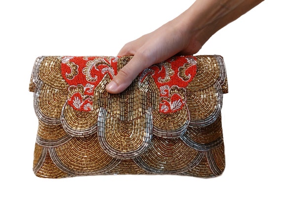 Gold Flower Rhinestone Clutch Gold Bridal Clutch Bag For Women Crystal  Metal Purse With Metal Handbag And Wedding Bag From Landong08, $71.47 |  DHgate.Com