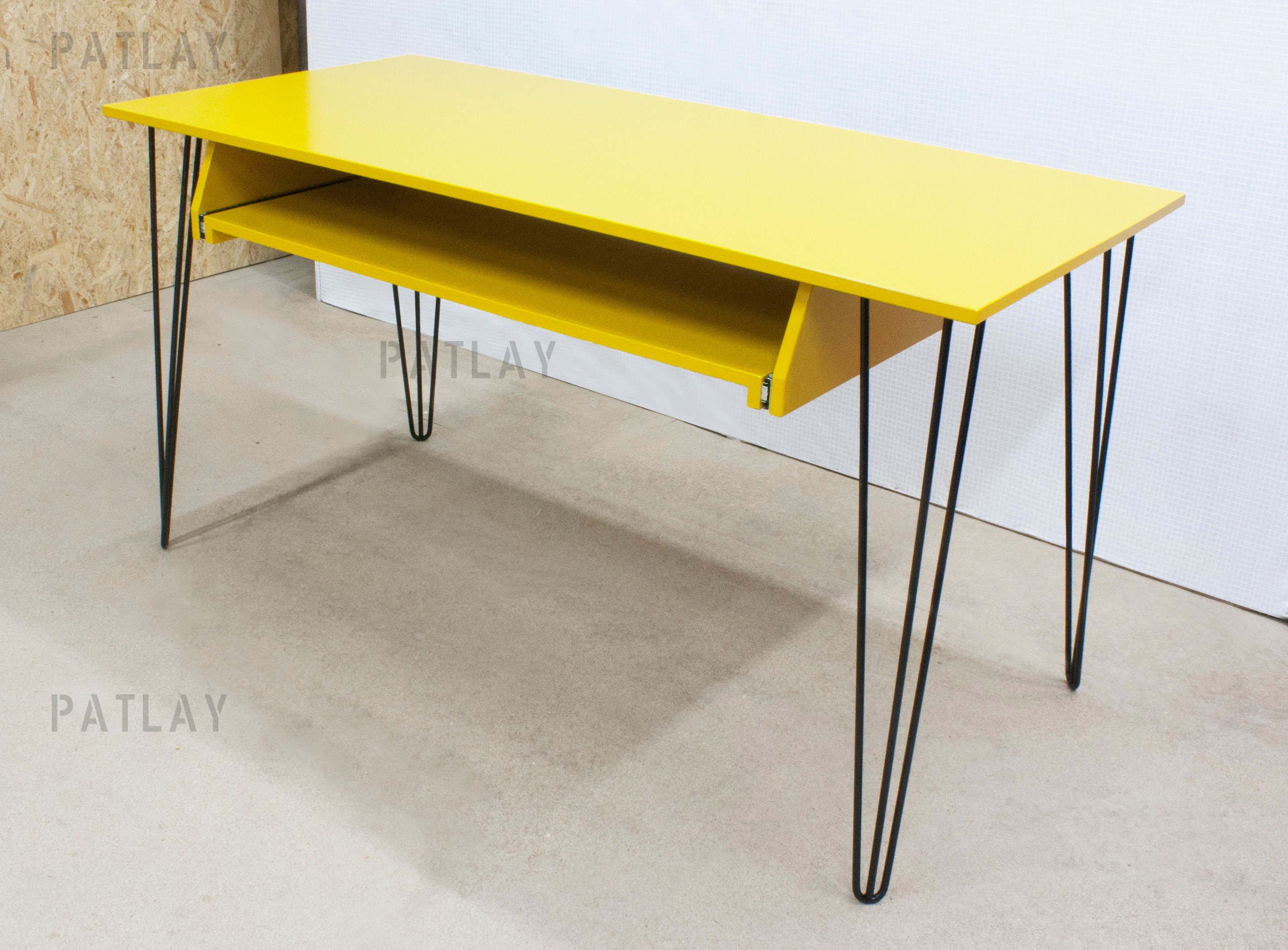 Yellow desk online