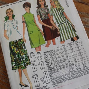 McCalls Quaker Oats Vintage Dress Pattern size Medium (12-14)