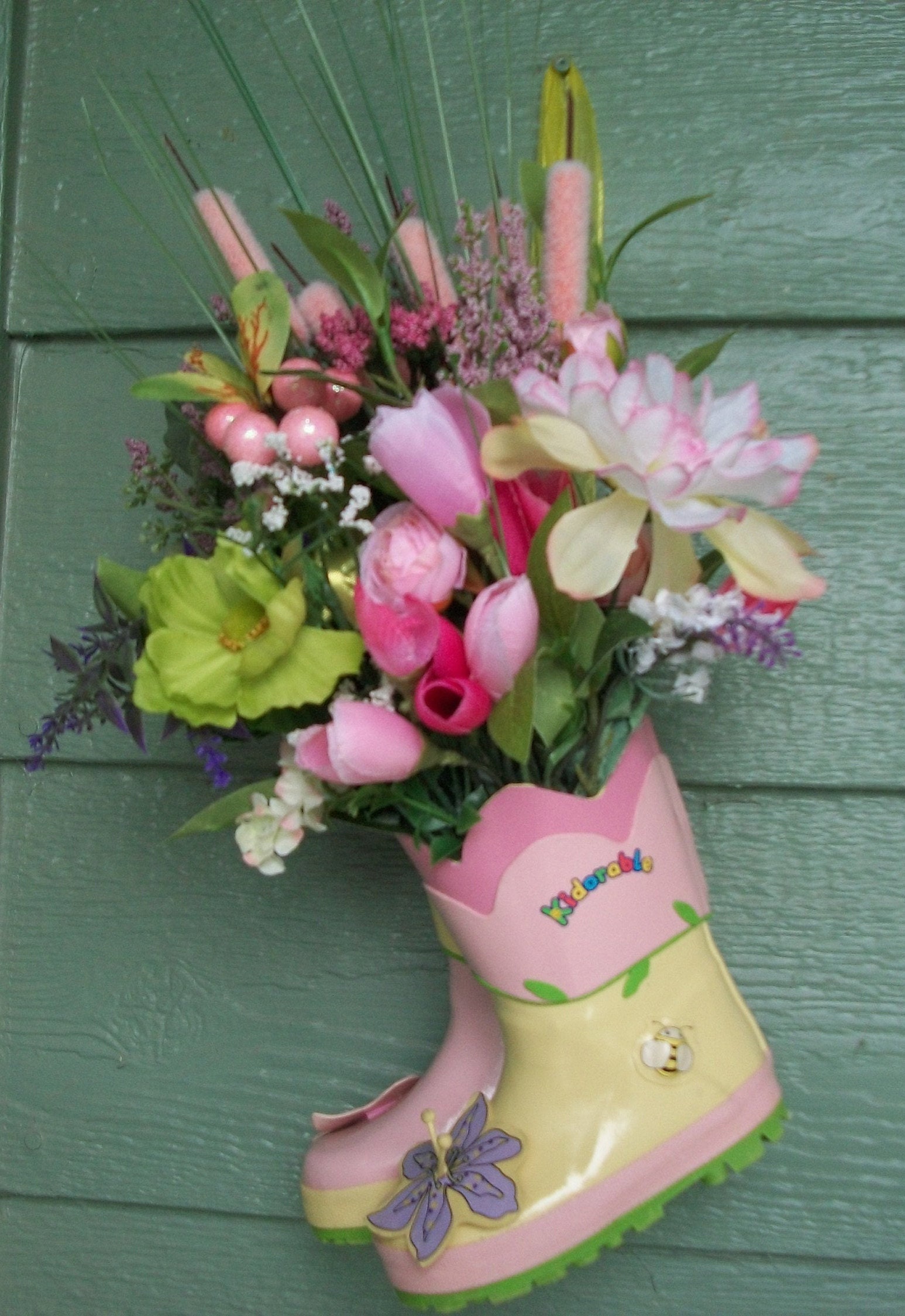 Rain boot door hanger Etsy