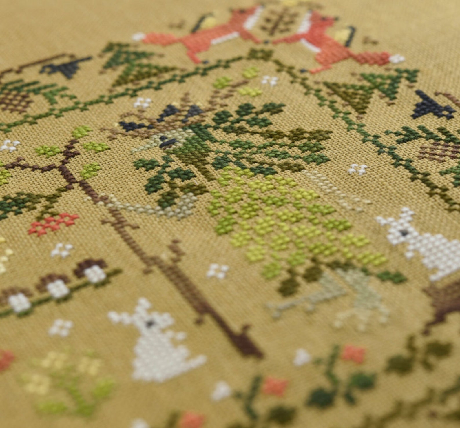 New Modern Counted Cross Stitch Embroidery Kit Russian Tale Etsy