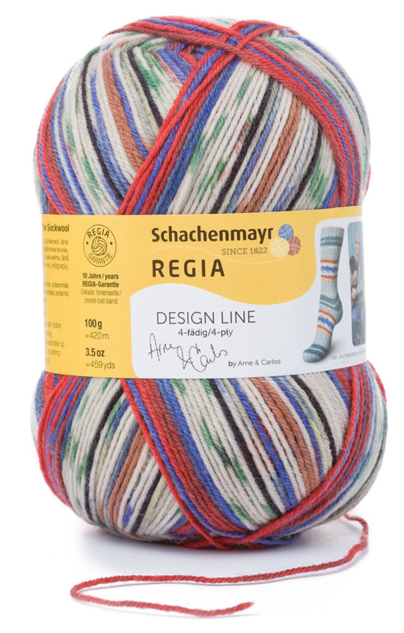 4ply Sock yarn REGIA from Arne & Carlos collection color Etsy