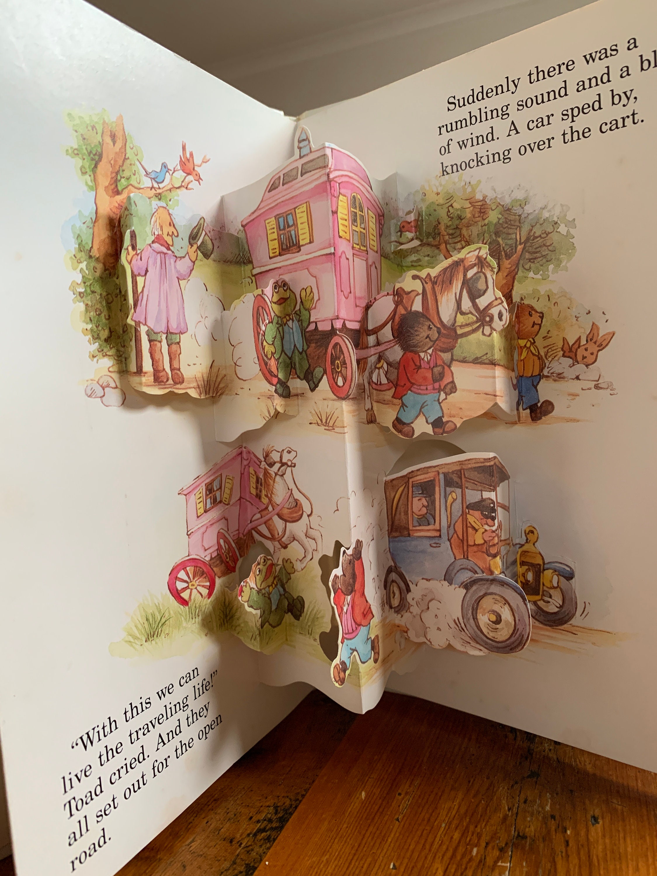 The Wind in the Willows the Open Road Pop up Book - Etsy Australia