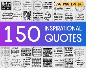 Download Inspiring Quotes Svg Etsy