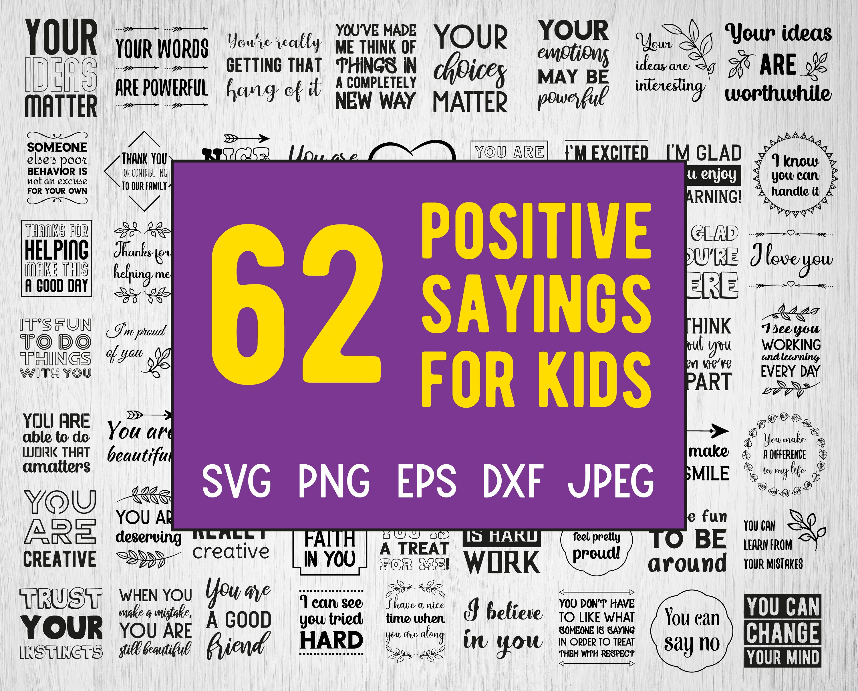62-short-positive-sayings-for-kids-baby-boy-girl-nuresery-svg-quotes