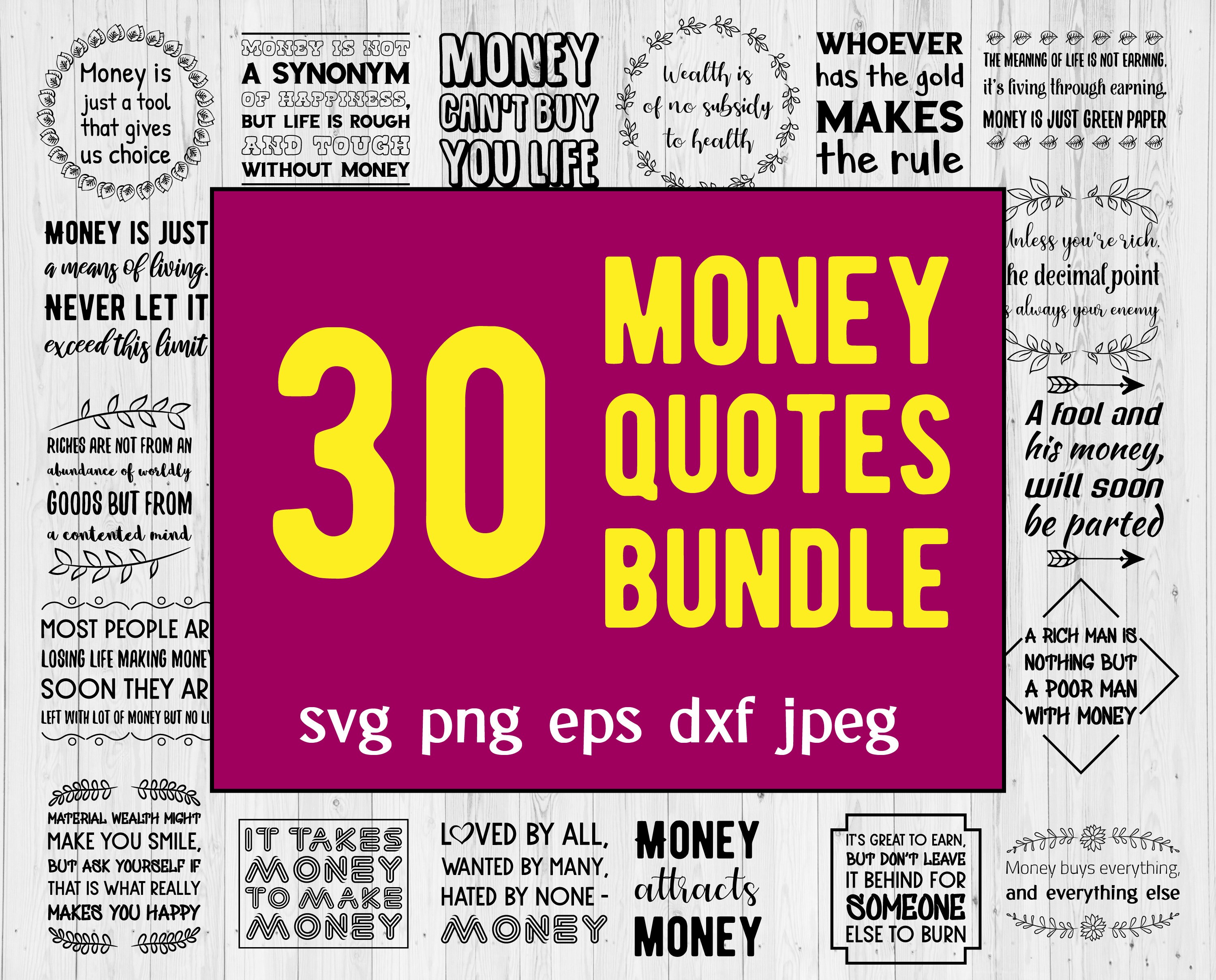 Two Sides of the Same Coin: 23 Quotes on the Value and Danger of Money | PDF, image size:3000x2417