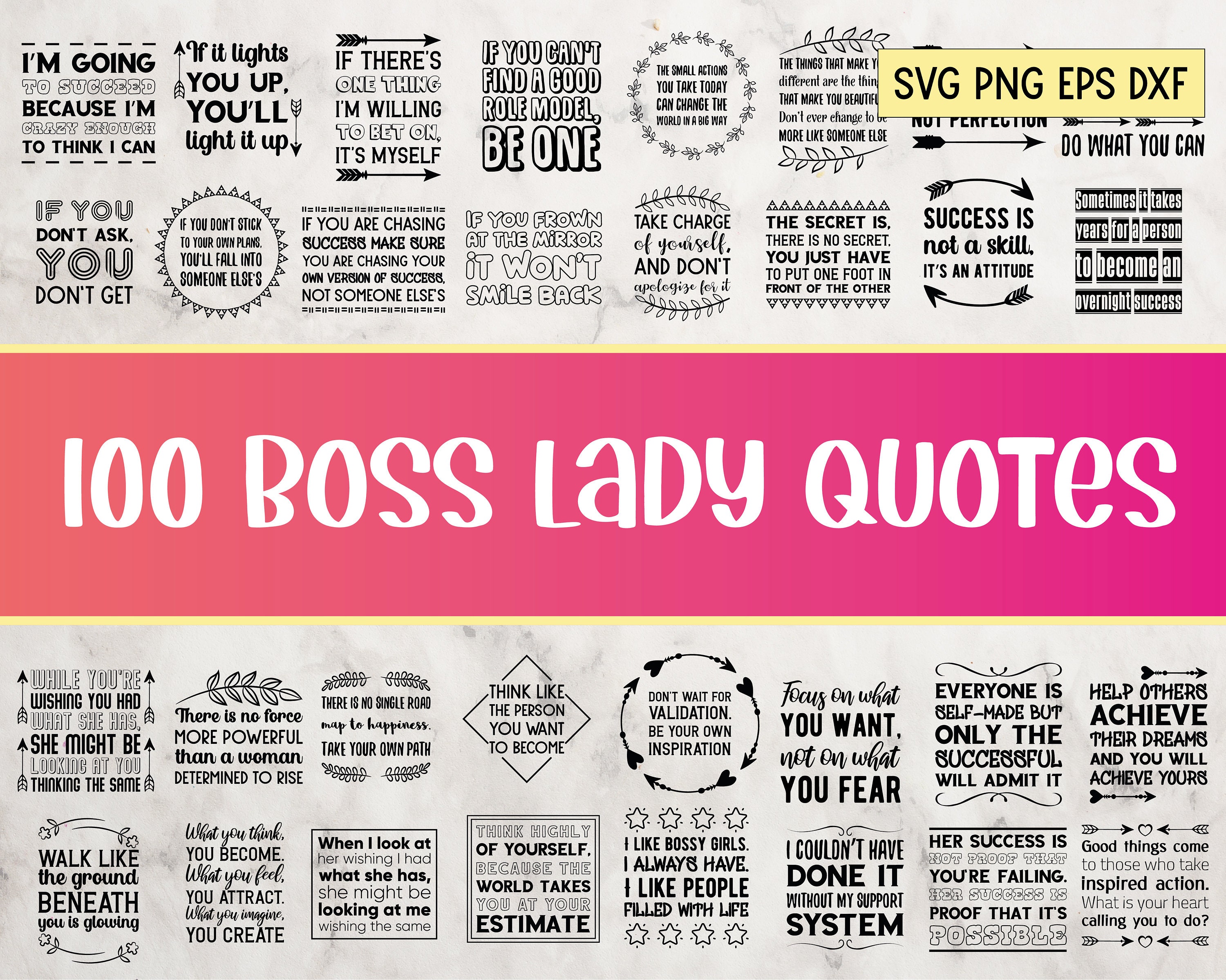 100 Boss Lady SVG Quotes. Girl Power. Bossy Woman Female - Etsy Denmark 100 Boss Lady SVG Quotes. Girl Power. Bossy Woman Female - Etsy Denmark