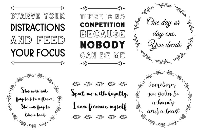 Download 30 Lady Boss Strong Woman Girl Power Ladies SVG Quotes | Etsy