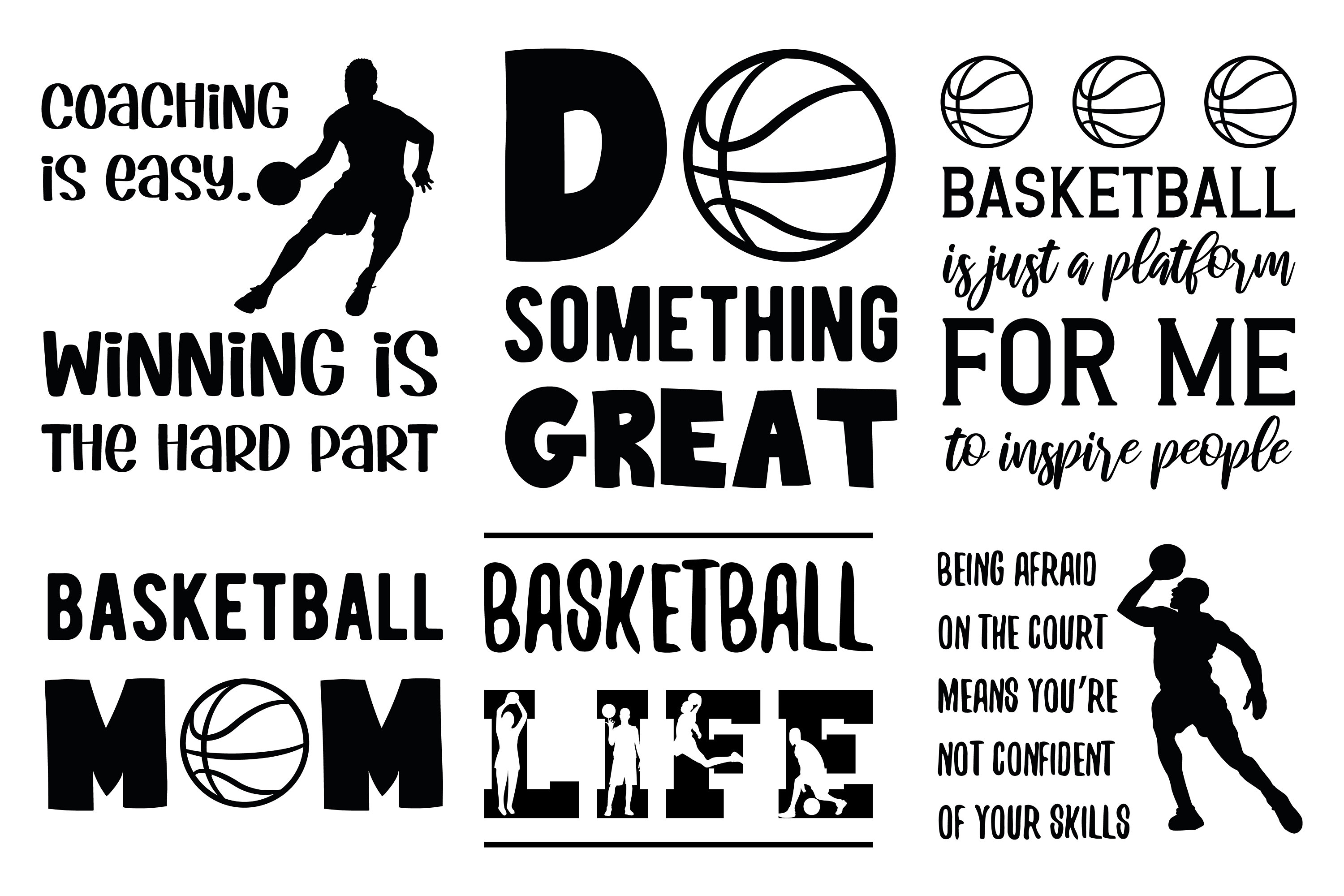 30 SVG Basketball Quotes and Sayings. Born to Play Basketball & Mom. I
