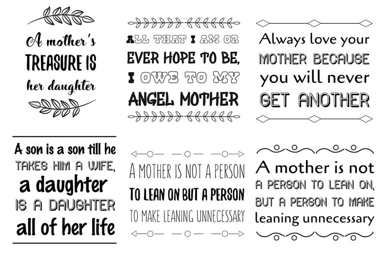 Free Free 76 Mother Daughter Quotes Svg SVG PNG EPS DXF File