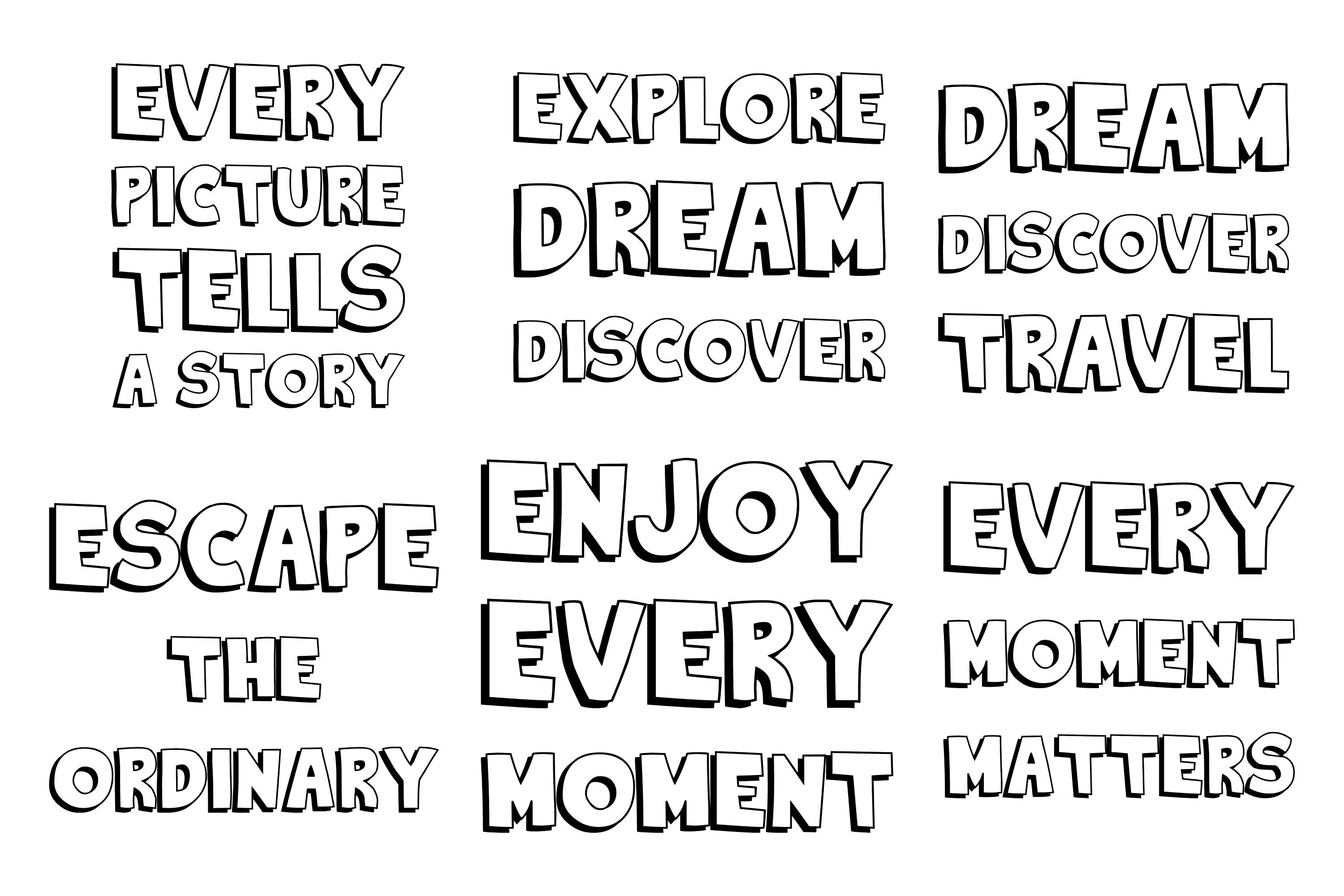 36 SVG Quotes Sayings About Travel, Adventure, Trip, Tourism. Set ...
