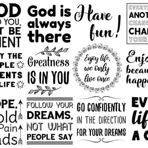 100 SVG Quotes Catchy Inspirational, Motivational, Empowering ...