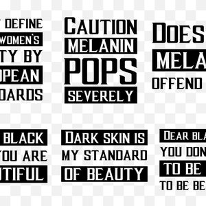 Download 50 SVG quotes. Phenomenal black woman african american ...
