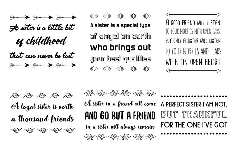 Download 50 SVG Sister is my best friend Sisters Quotes sayings | Etsy