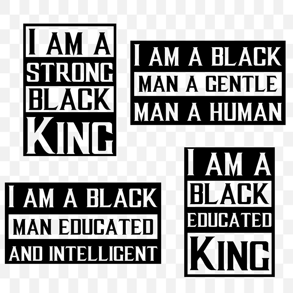 20 SVG quotes Black Gentleman. Dope Afro man Male boy and  Etsy