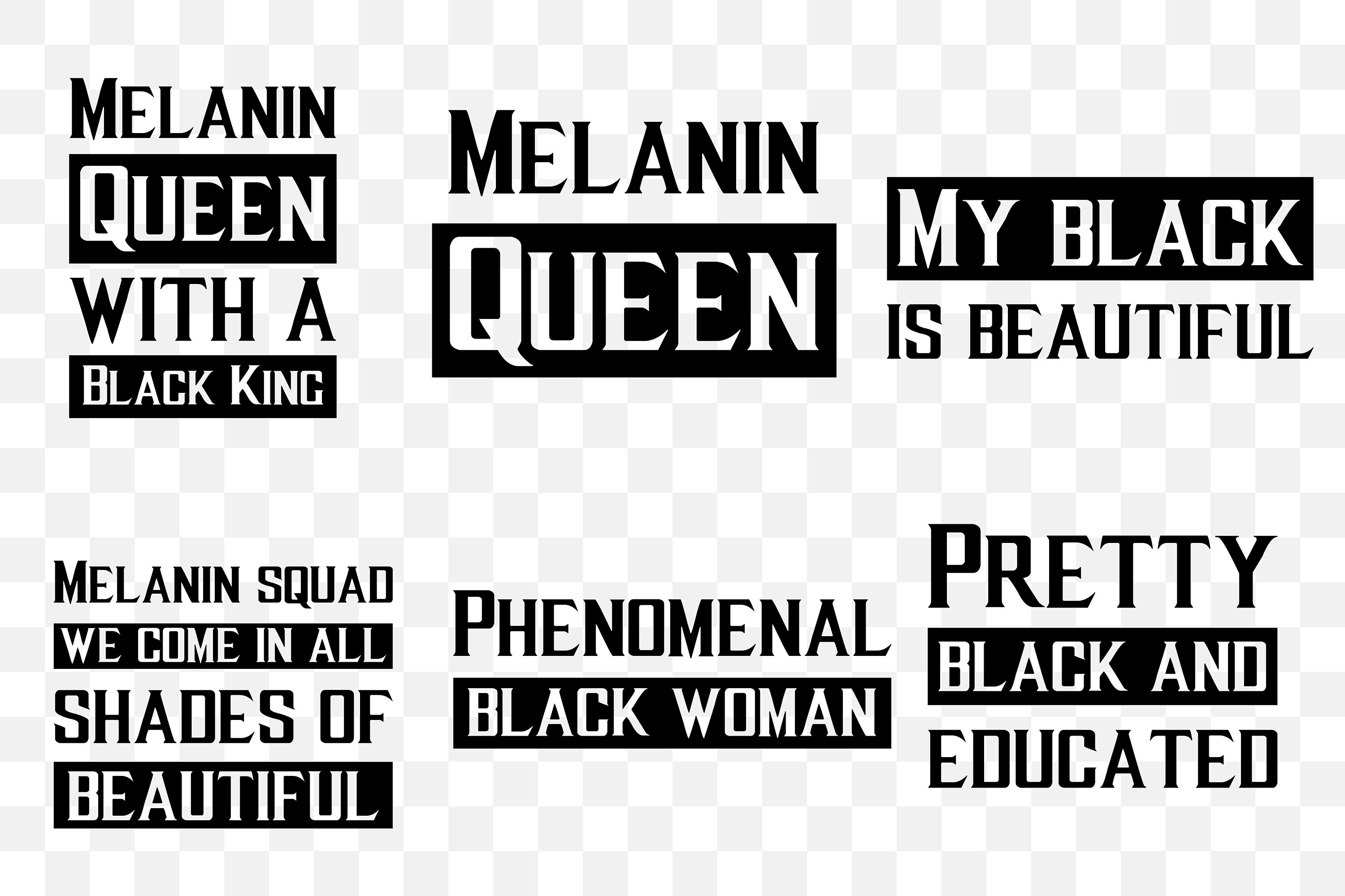 Download 50 SVG quotes. Phenomenal black woman african american ...