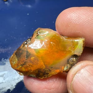 49 Carat High-Quality Ethiopian Opal Rough | Natural Raw Gemstone Specimen 34x21x17mm