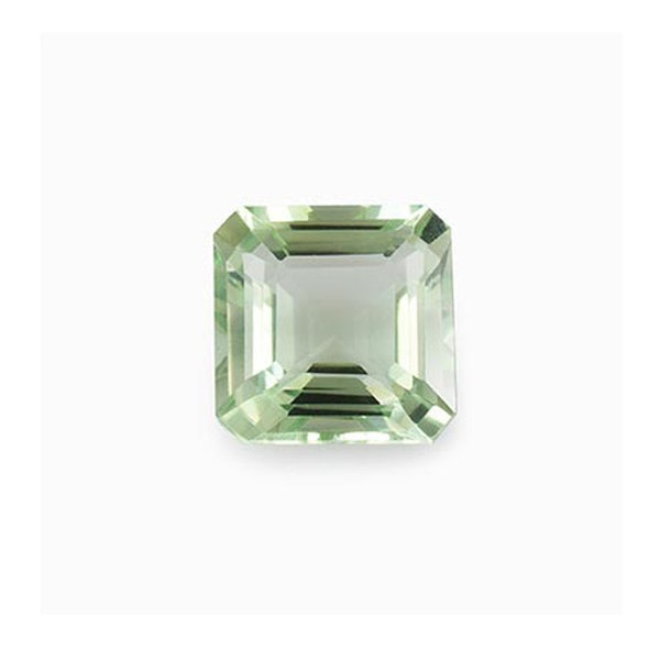 Green Amethyst Square Cut Loose Gemstone, 1 to 20 Pieces Lot Free shipping Prasiolite For Making Jewelry 3mm to 12mm
